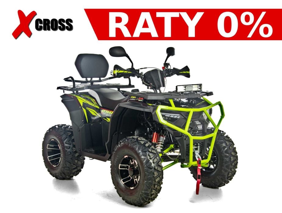 Quad 250 XTR 150 Farmer PRO X1 New Model LED Hak Wyciągarka Raty Dowóz