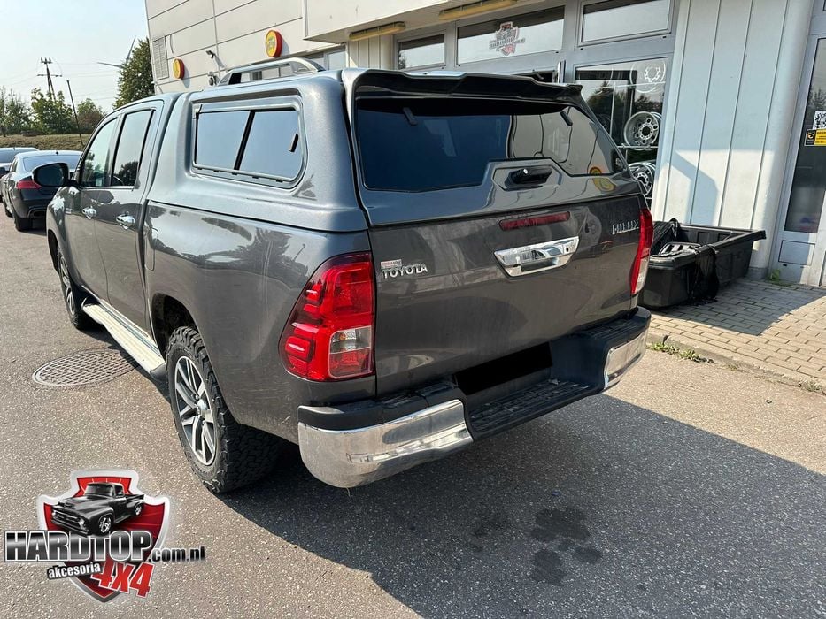 Zabudowa Paki PREMIUM HARDTOP (Szyby Przesuwne) - TOYOTA HILUX 2016+