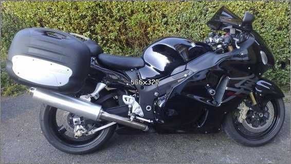 Suzuki gsxr 1300 Hayabusa '99-07r STELAŻ i kufry boczne Krauser K4