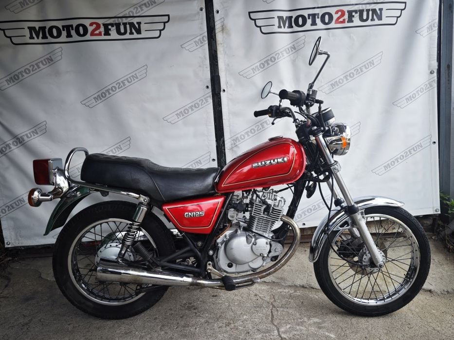 Suzuki GN 125 niezawodny klasyk kat A1/B TYLKO 16tkm oryginał RATY Transport Gwarancja