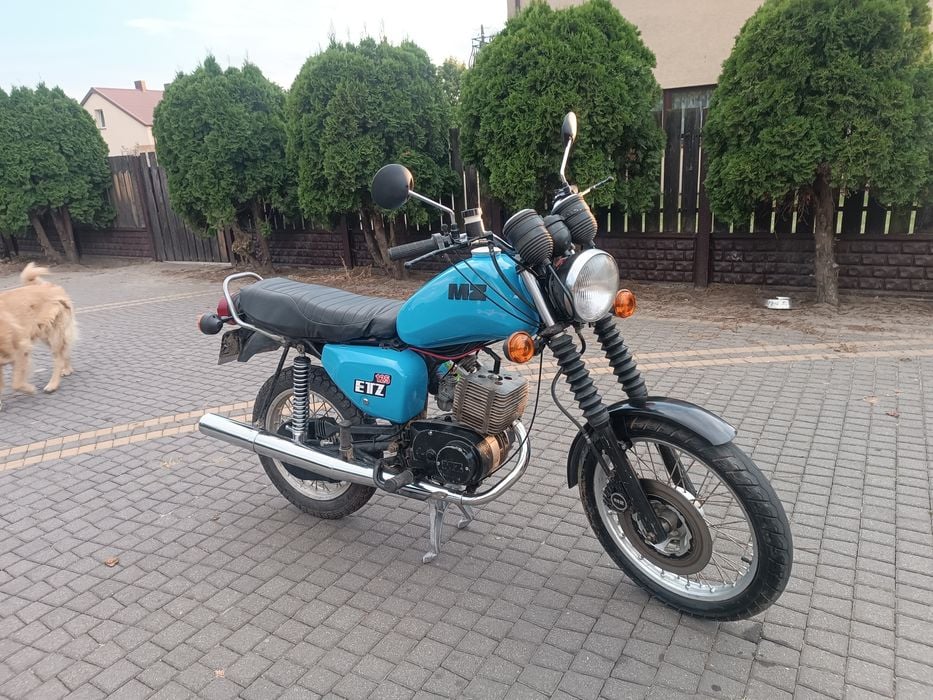 MZ Etz 125 zamiana zamienię motocykl quad cross prl auto bus
