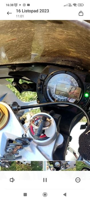 Kawasaki zx6r 636 licznik zegar 2005