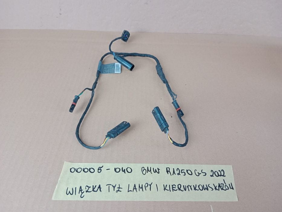 Bmw R1250 GS K50 K51 Wiązka Tył Tylna Kierunkowskazów na 4 PIN Kable