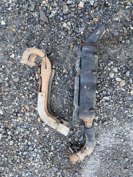 Wydech tłumnik kolektor grizzly 700 grizzly 550 kolektor wydech