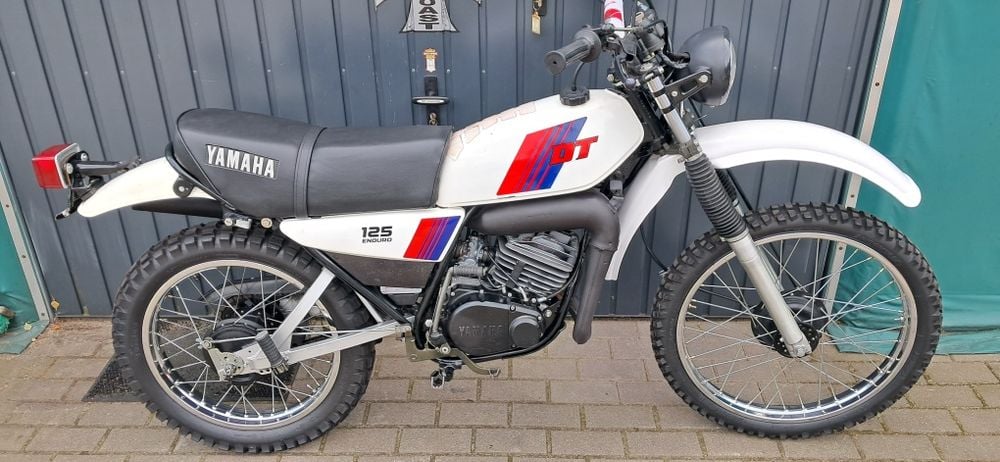 Yamaha DT 125 MX enduro 1980 rok