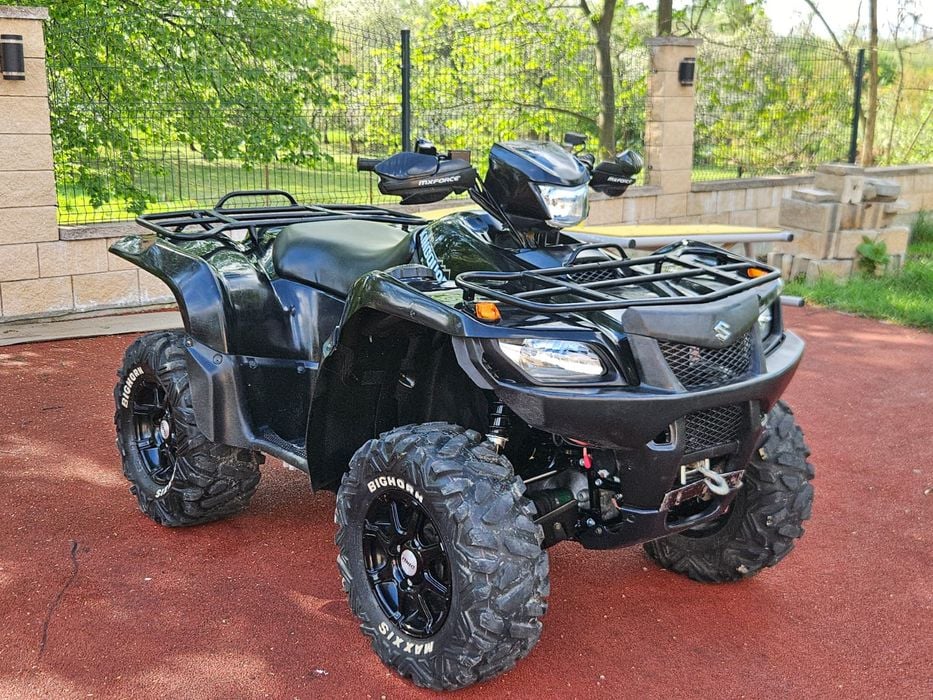 Suzuki Kingquad 700  axi  Alufelgi Zadbany Doposażony rejestracja