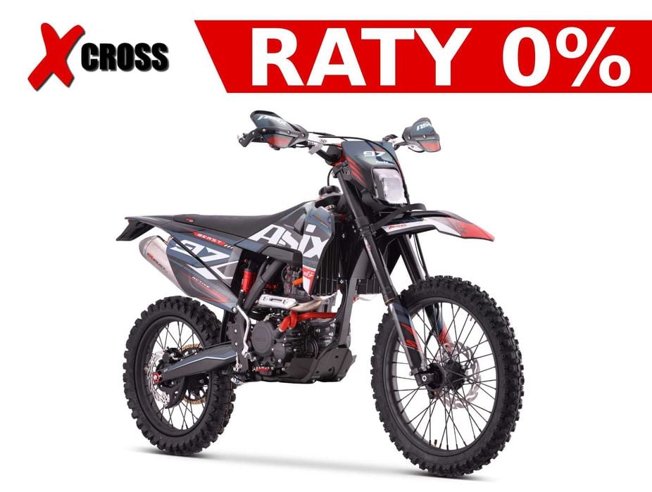 Cross Asix XT97 300 ciecz 21/18" jak XB39 lampa licznik Raty Dostawa