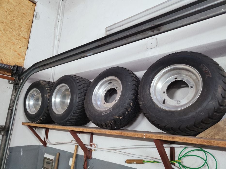 Komplet kół szosowych drogowych koła Yamaha Raptor Banshee 660.700.350