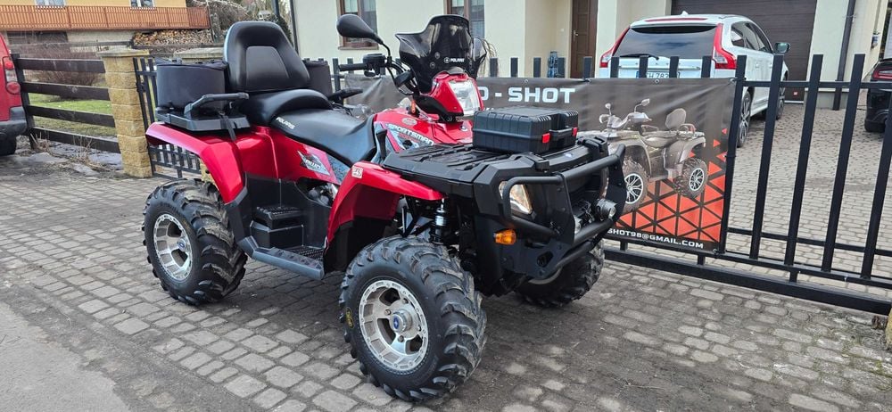 Quad Polaris Sportsman 800 Twin 4x4! Long! 2008r! Homologacja L7e 15Kw