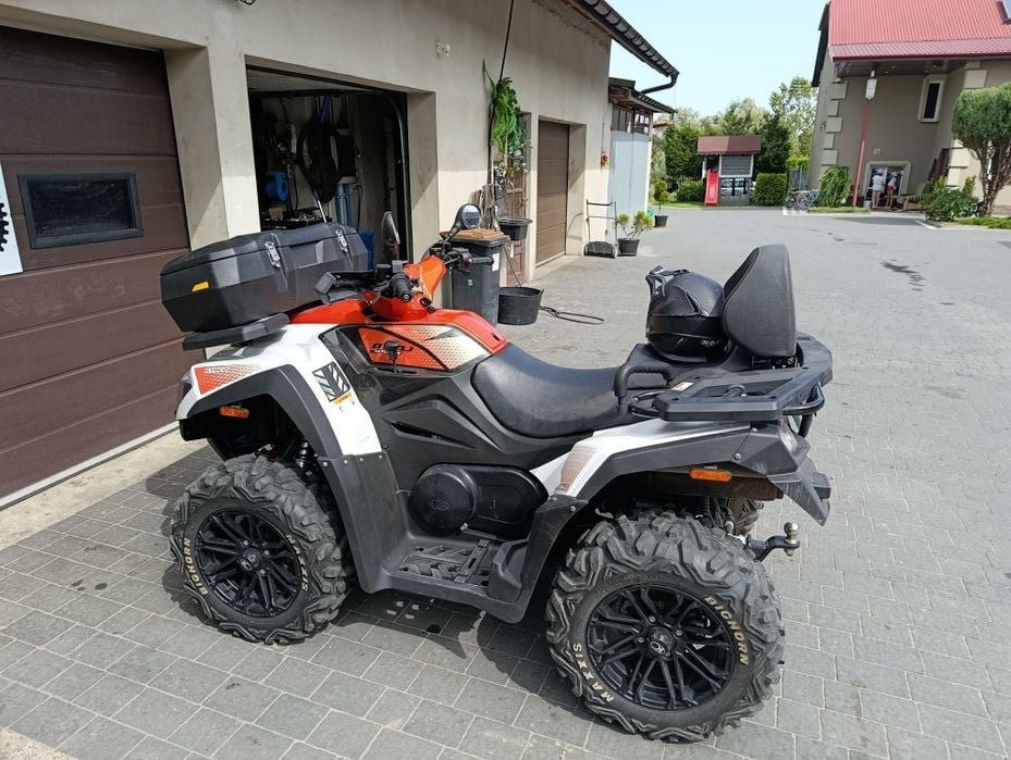 Kymco mxu 700 dx zamiana