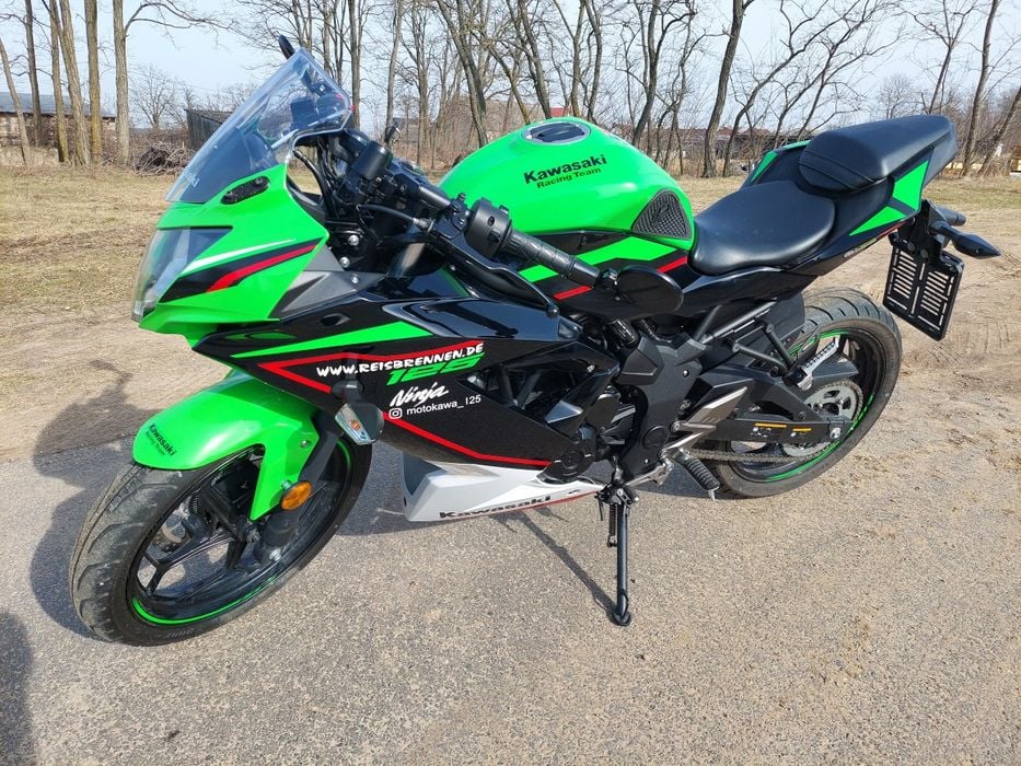 Kawasaki NINJA 125 ABS Z Niemiec serwisowany ładny polecam
