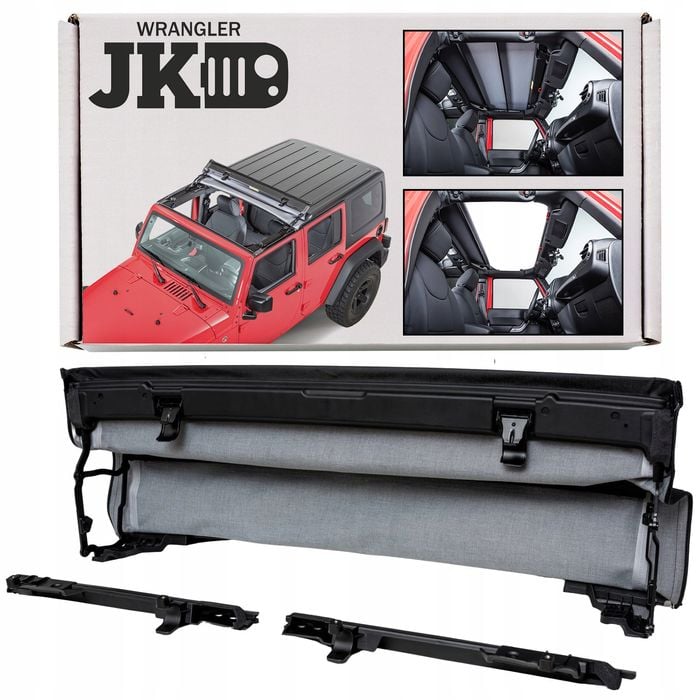 sunrider otwierany dach na hardtop jeep wrangler jk 2007-2018