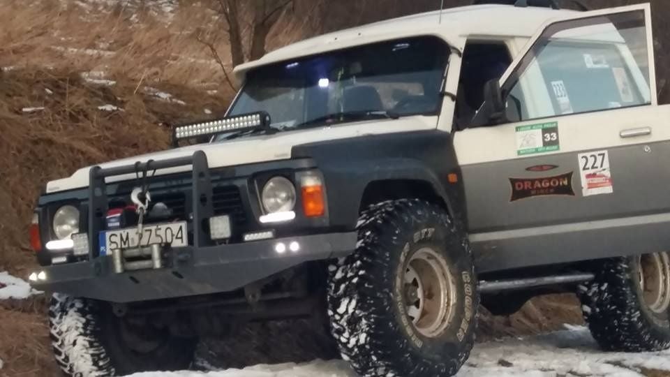 Zderzak stalowy Nissan Patrol Y60 - przód / przedni