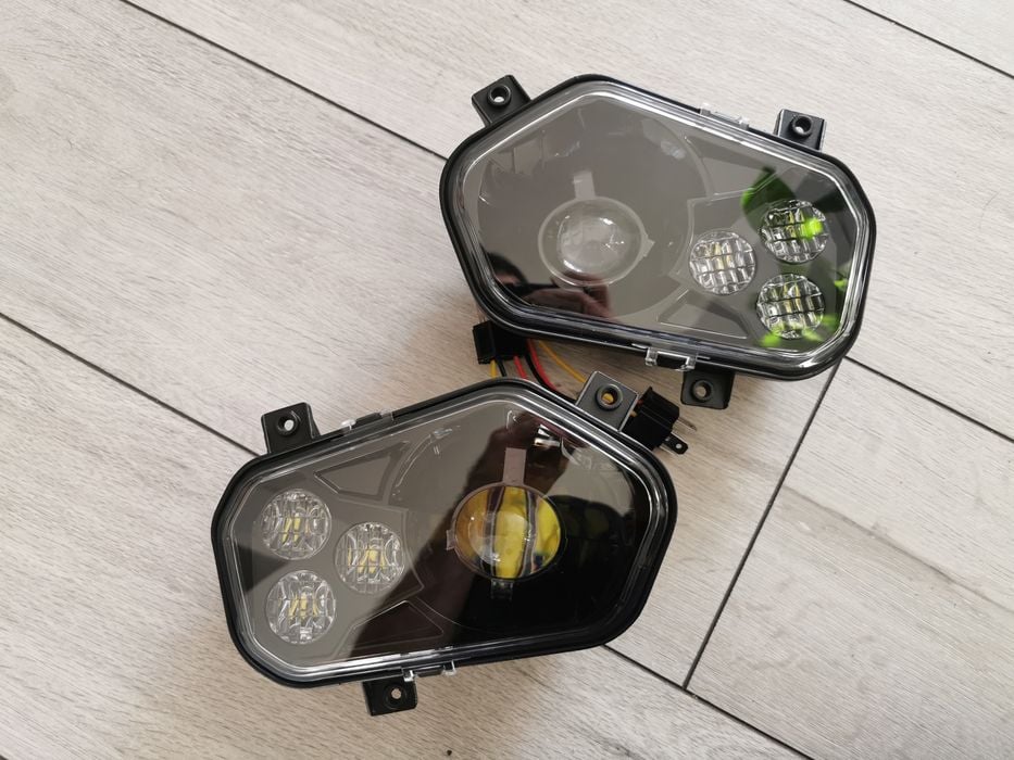 Polaris scrambler sportsman lampa lampy reflektor przód reflektory led