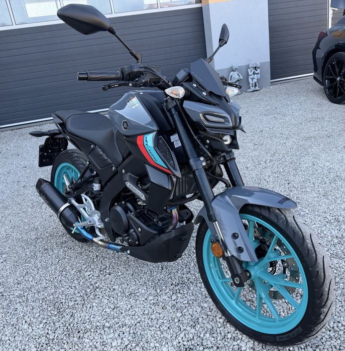 Yamaha MT 125 MTM YZF ABS Jak Nowa Dodatki Sportowy wydech Po Serwisie Ledy Kat B A1 Model 2024r Gotowa na Sezon