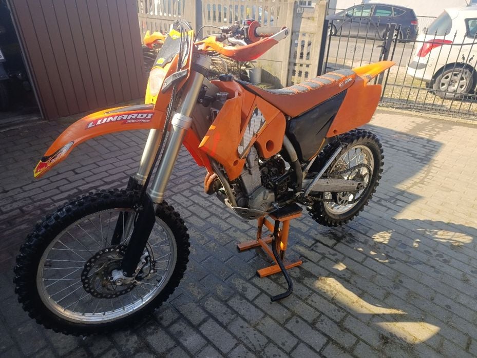 KTM EXC 450 RFS  Zarejestrowany