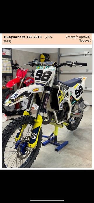 CROSS HUSQVARNA TC 125 2t Stan bardzo dobry !