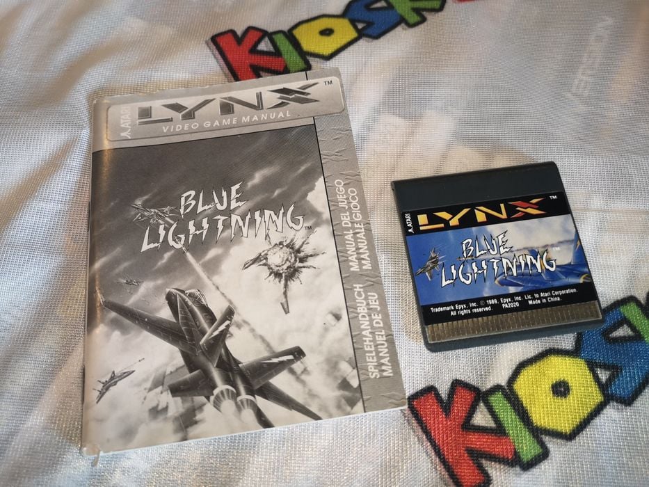 Blue Lighting ATARI LYNX gra + instrukcja RETRO sklep Ursus