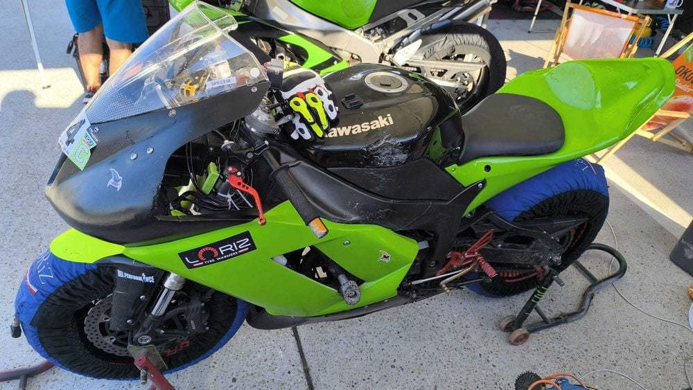 Kawasaki zx6r 2007 tor torowy torówka