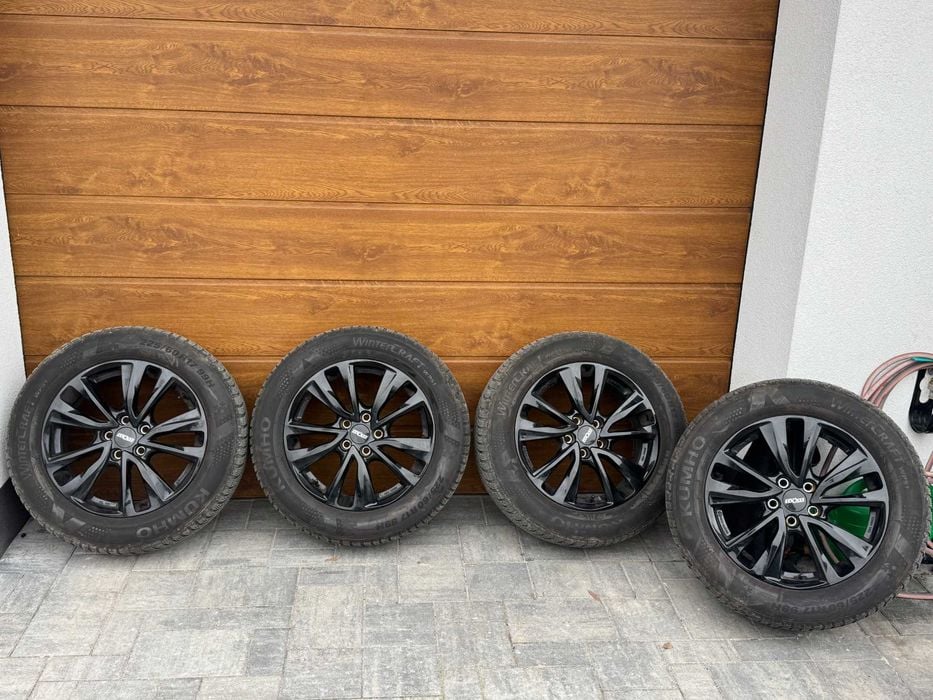 Felgi OXXO ET41 5x110 z oponami KUMHO zima Jeep Cherokee