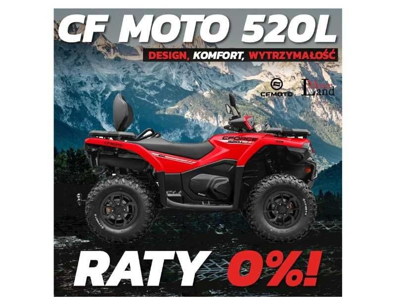 Quad CF Moto 520L EPS Pakiet zima  Raty/Leasing/Transport Motor-Land