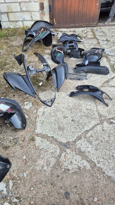 Plastiki i części Yamaha Raptor 700