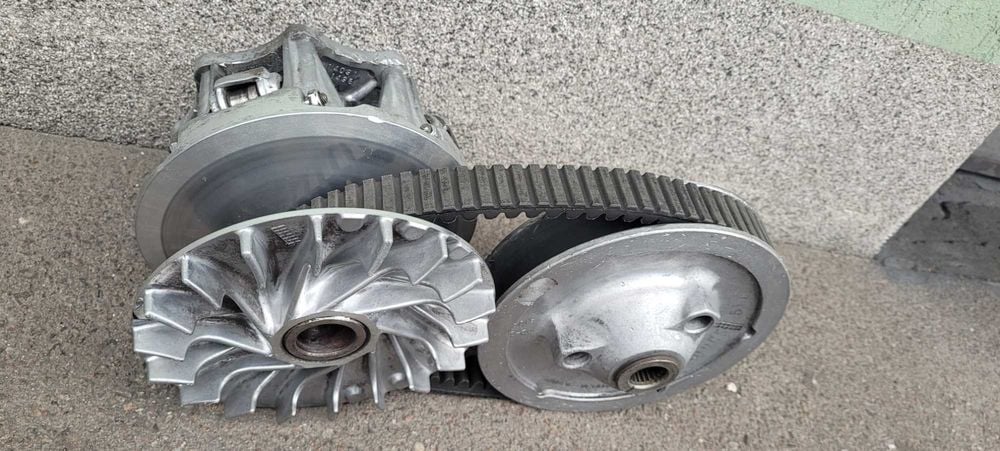 Sprzęgło Kawasaki kfx 700 V2 quad wariator dzwon pasek 04-011 cvt