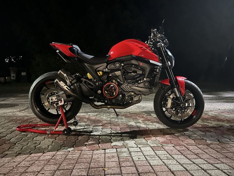 Ducati Monster 937 2021 | 28 900 zł | naprawiony | OKAZJA