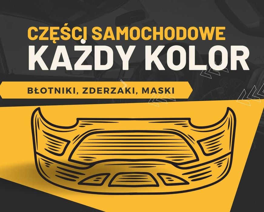 Pokrywa silnika, maska -każdy kolor - VW, BMW, Audi, Ford, Skoda, Audi