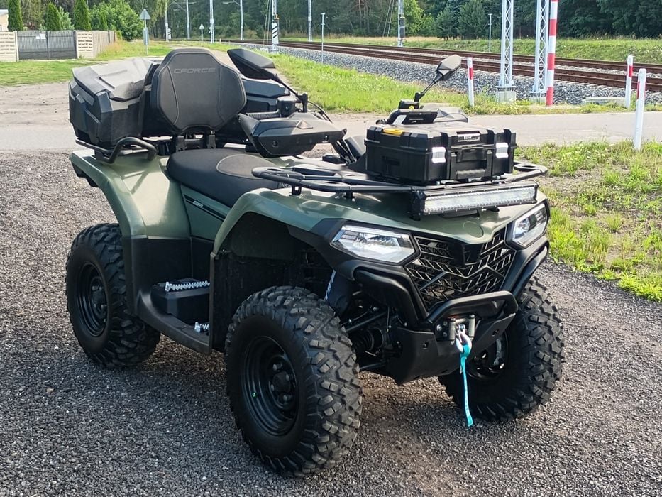 Quad Przeprawowy CF-MOTO 450L 2024 rok Doinwestowany Okazja ! LED