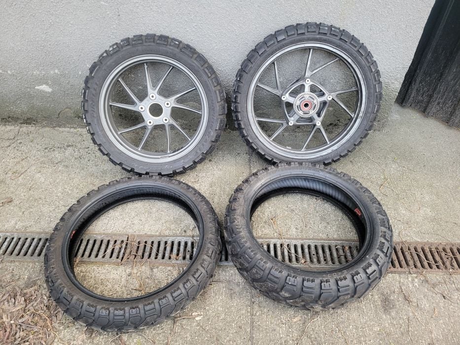 Komplet kół BMW r1250gs r1200gs 170/60r17 120/70r19