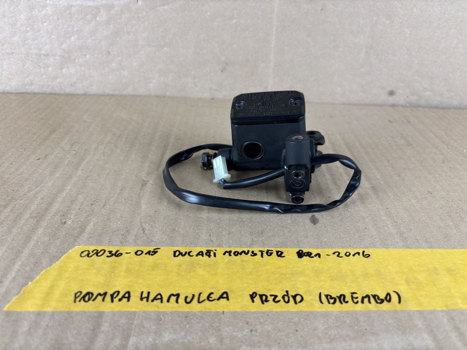 Ducati Monster 821 Pompa Hamulcowa Przód Przednia BREMBO