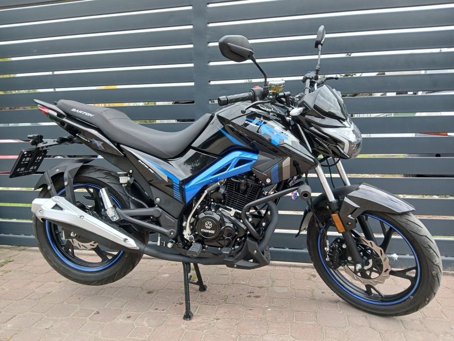 Barton Street R 125cm3 JAK NOWY 2025R 790KM przebiegu GWAR TRANSPORT