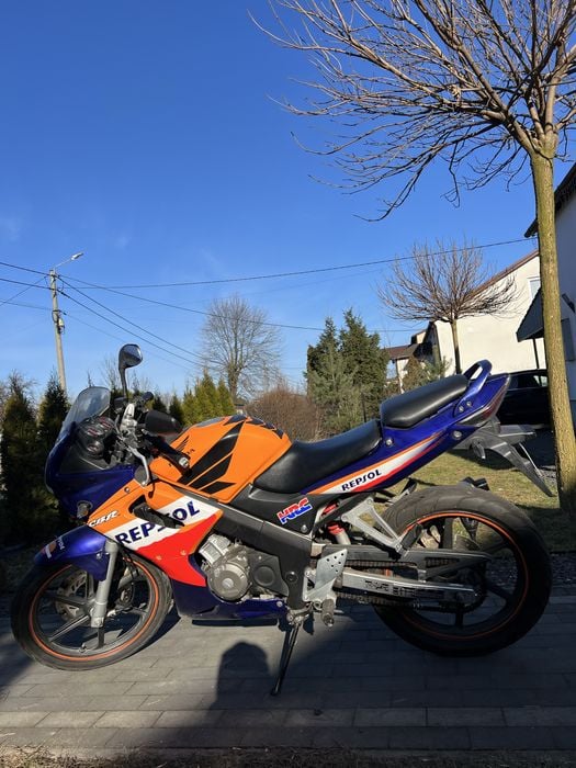 Honda cbr 125/50, 13 tyś przebiegu