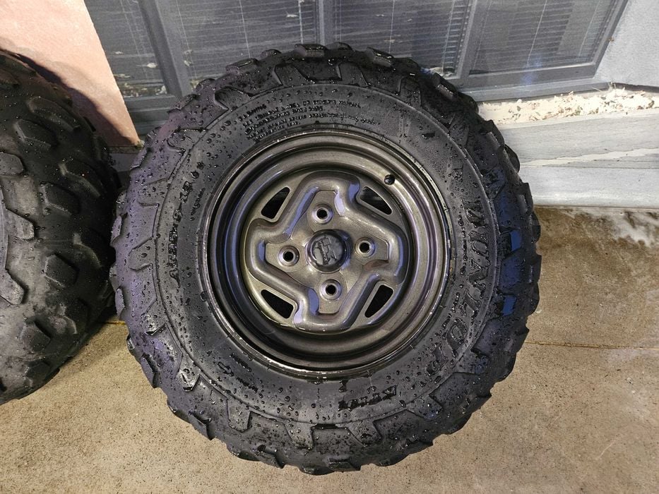 Kawasaki Brute Force 750 4x4 - Felga + Opona , Oryginalne koła