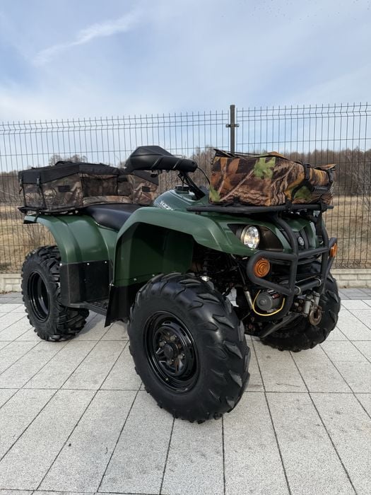Yamaha Grizzly 350*TOP STAN*kufry - hak - wyciagarka bruin kymco