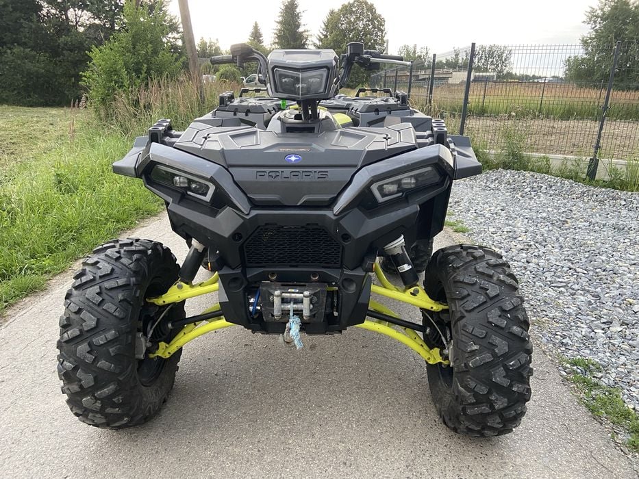 Wahacze zwrotnica plastiki półoś lewa prawa dyfer most Wariator skrzynia amortyzator plastiki owiewki Polaris sportsman 1000S koła felgi lampa