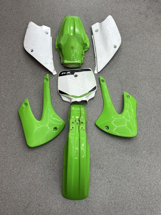 Plastik Plastiki Komplet Plastików KAWASAKI KX85 R 01-13
