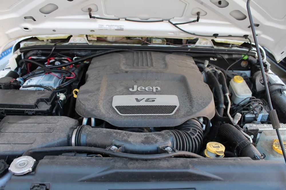 Silnik + osprzęt komplet Jeep Wrangler 3.6 benzyna