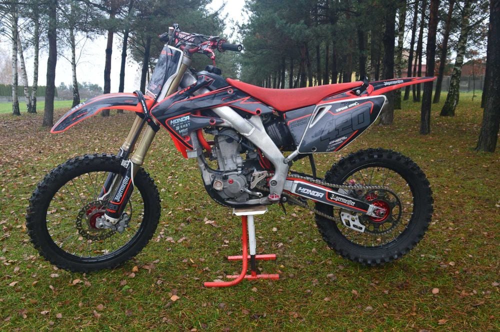Cross Honda CRF 250R , zadbana, dużo akcesoriów