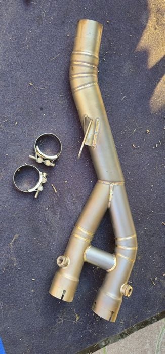 Decat, eliminacja katalizatora, kolektor Yamaha Mt10