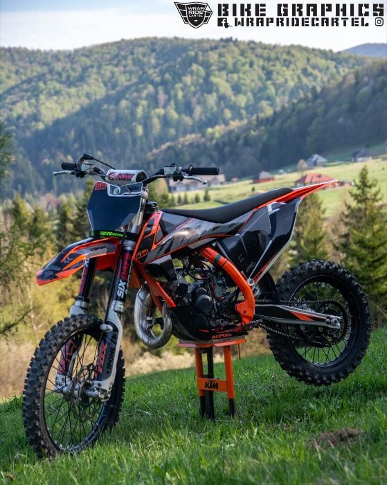 Profesjonalna Okleina PRO MX - KTM SX 50 - 65 - 85