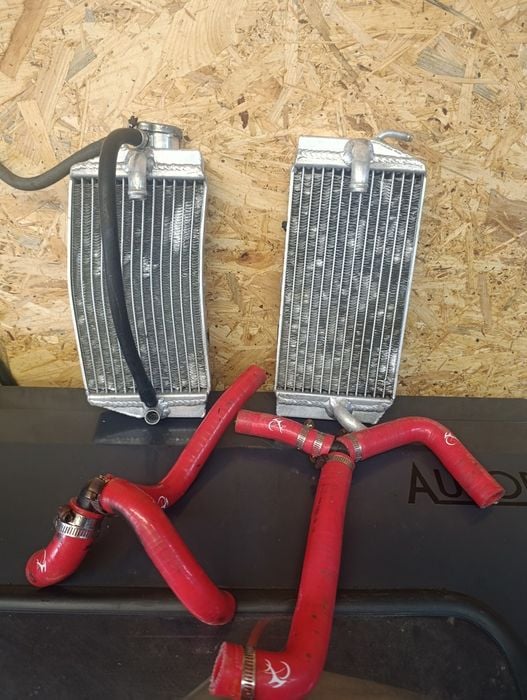 Chłodnice honda Crf 450 przewody powiększane
