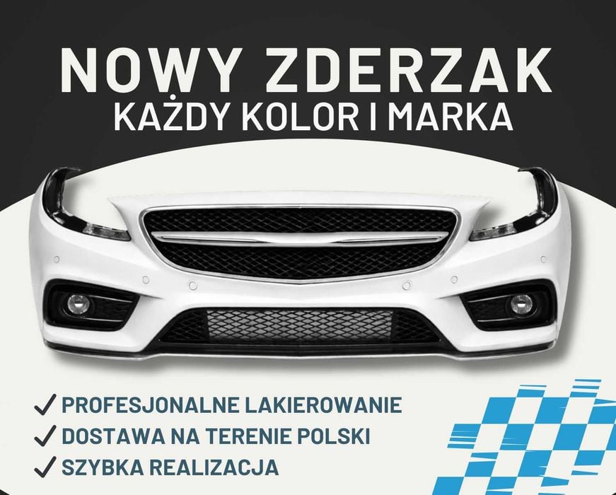 NOWY ZDERZAK - każdy KOLOR i każda MARKA - NAJNIŻSZE ceny | jakość