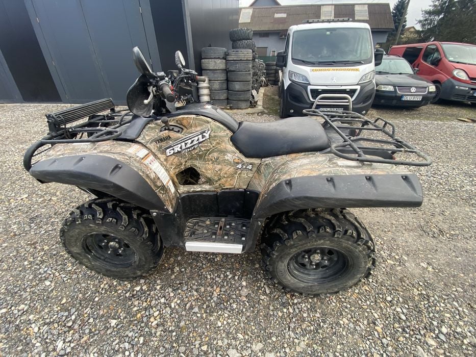 Lampa licznik bagażnik komputer ecu fotel siedzenie Yamaha grizzly 700