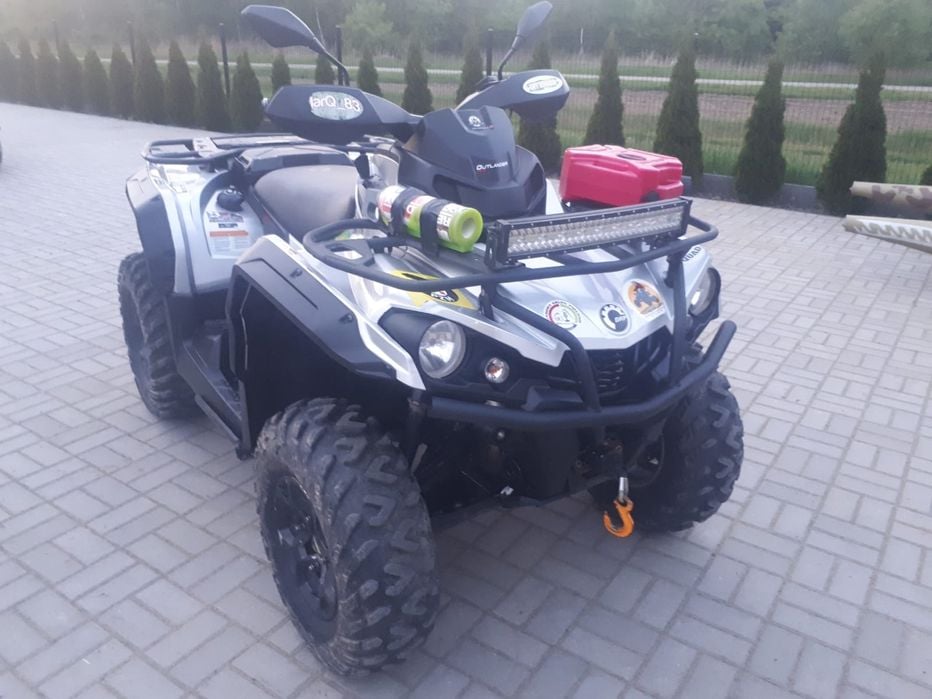 Quad Can-Am 570 XT Outlander MAX poj 650 z wgraną mapą 800R doposażony
