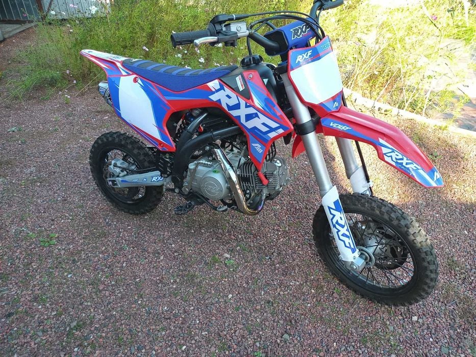 RXF 125 rozrusznik! Motocykl Pit Bike MX Cross 1000 zł taniej
