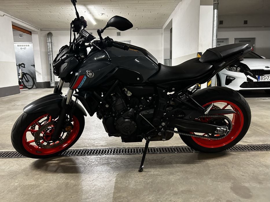 Yamaha MT07 moc 54kW ABS