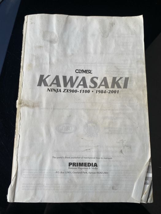 Serwisówka Clymer KAWASAKI Ninja ZX900 - ZX1100