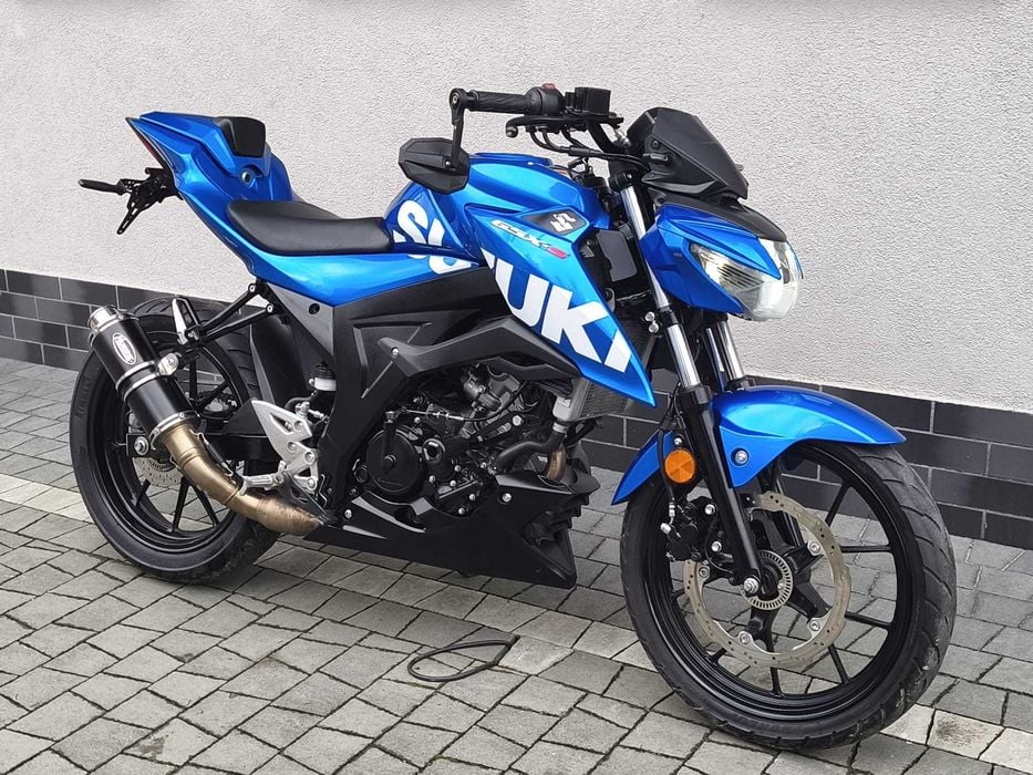 Suzuki GSX-S 125 Serwis ASO Wtrysk ABS  A1 B Sportowy Wydech GSXS RATY
